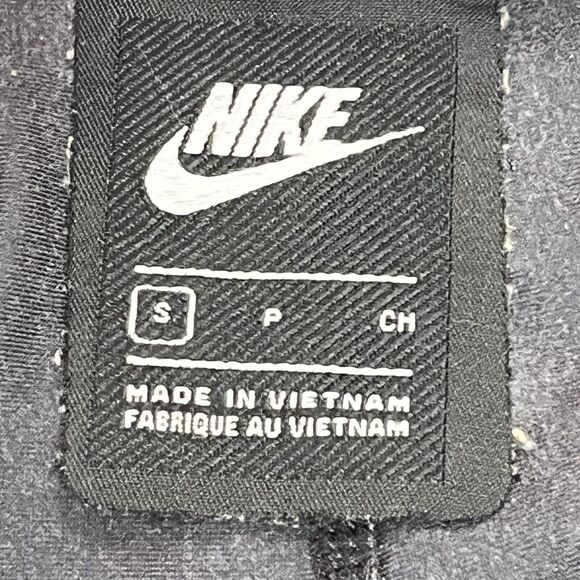 Nike Leggings Womens Small Black Rainbow Striped Athletic Ankle Stretch - Picture 3 of 12